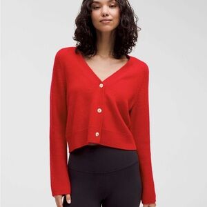 Lululemon Cashmere Slim-Fit Cardigan